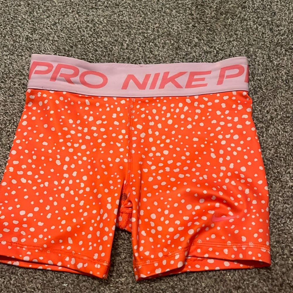 Nike pro spandex shorts